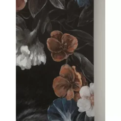 KARE Design Bilder-Leinwandbild Night Leo In Flower 90X140Cm