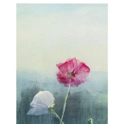 KARE Design Bilder-Leinwandbild Pastell Flowers 120X120Cm