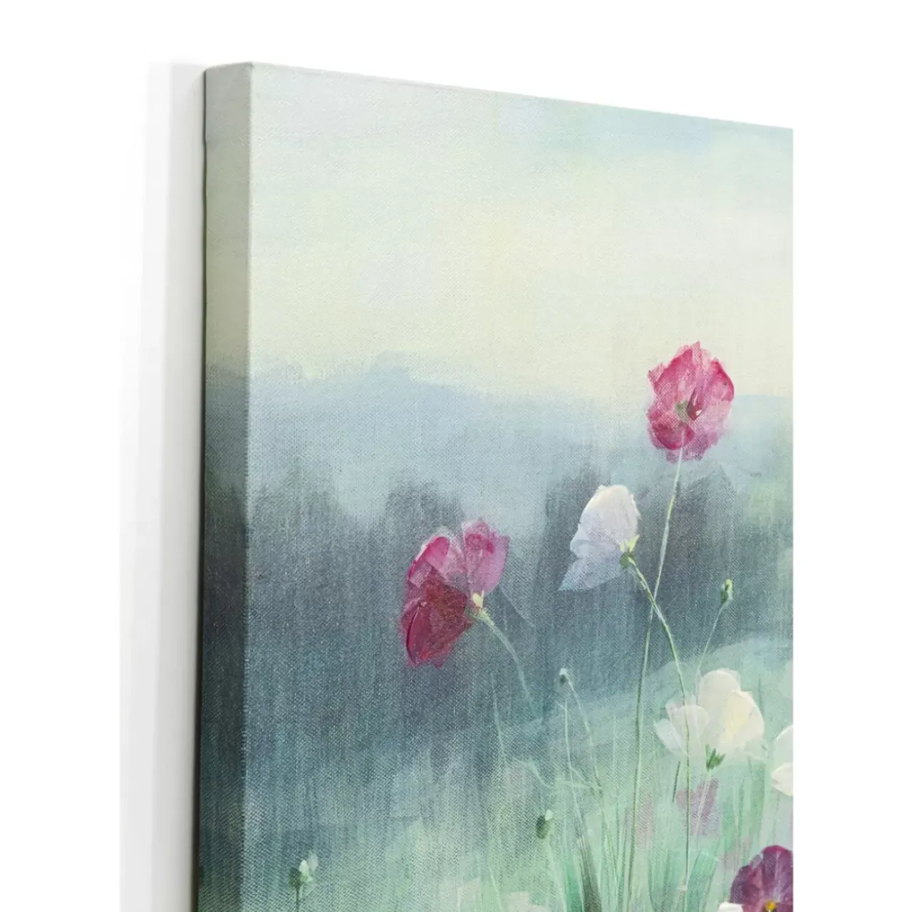 KARE Design Bilder-Leinwandbild Pastell Flowers 120X120Cm