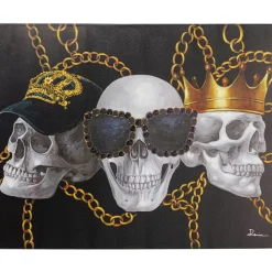 KARE Design Bilder-Leinwandbild Skull Gang 90X120