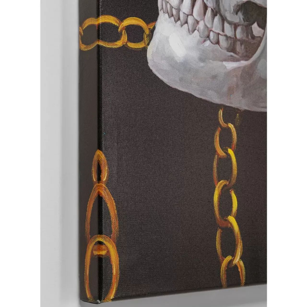 KARE Design Bilder-Leinwandbild Skull Gang 90X120