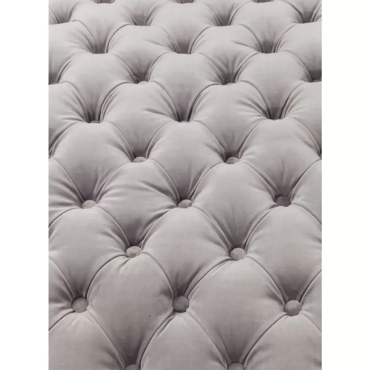 KARE Design Sofas & Couches-Liege Desire Velvet Silbergrau