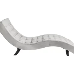 KARE Design Sofas & Couches-Liege Snake Grau 197Cm