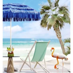 KARE Design Outdoormöbel-Liegestuhl Blue Sky Summer