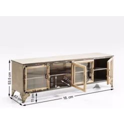 KARE Design Kommoden & Sideboards-Lowboard Kontor Metall