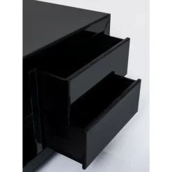 KARE Design Kommoden & Sideboards-Lowboard Luxury Push Grau 140X50Cm