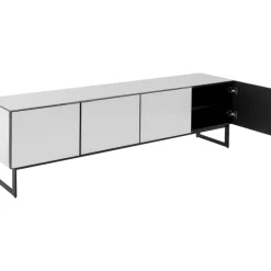 KARE Design Kommoden & Sideboards-Lowboard Soran Schwarz 180X40Cm