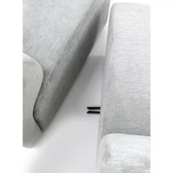 KARE Design Sofas & Couches-Lucca Mittelement Grau 76Cm
