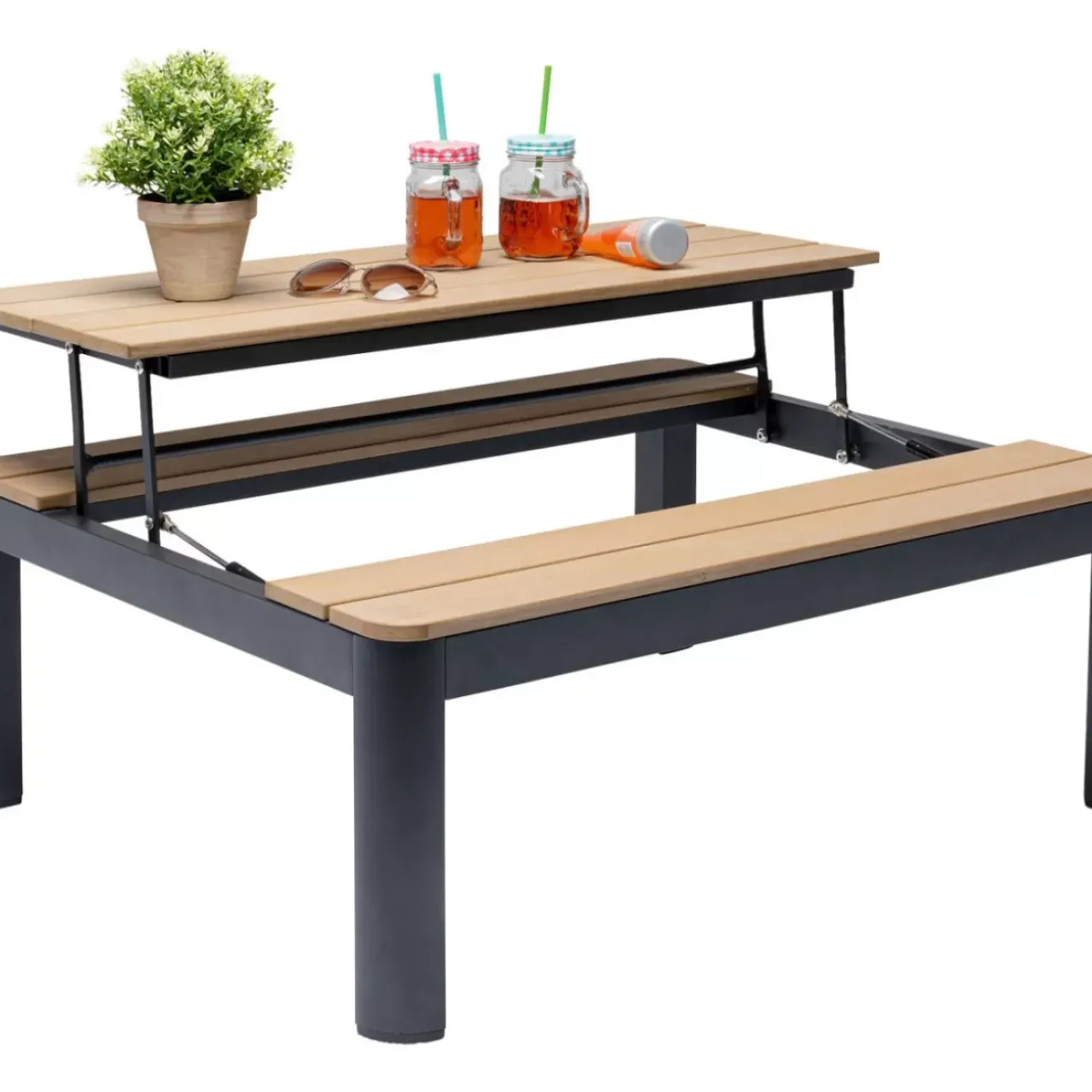 KARE Design Outdoormöbel-Multifunktions Couchtisch Happy Day