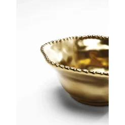KARE Design Geschirr & Tischaccessoires-Muslischale Bell Gold O16Cm