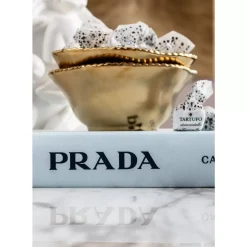 KARE Design Geschirr & Tischaccessoires-Muslischale Bell Gold O16Cm