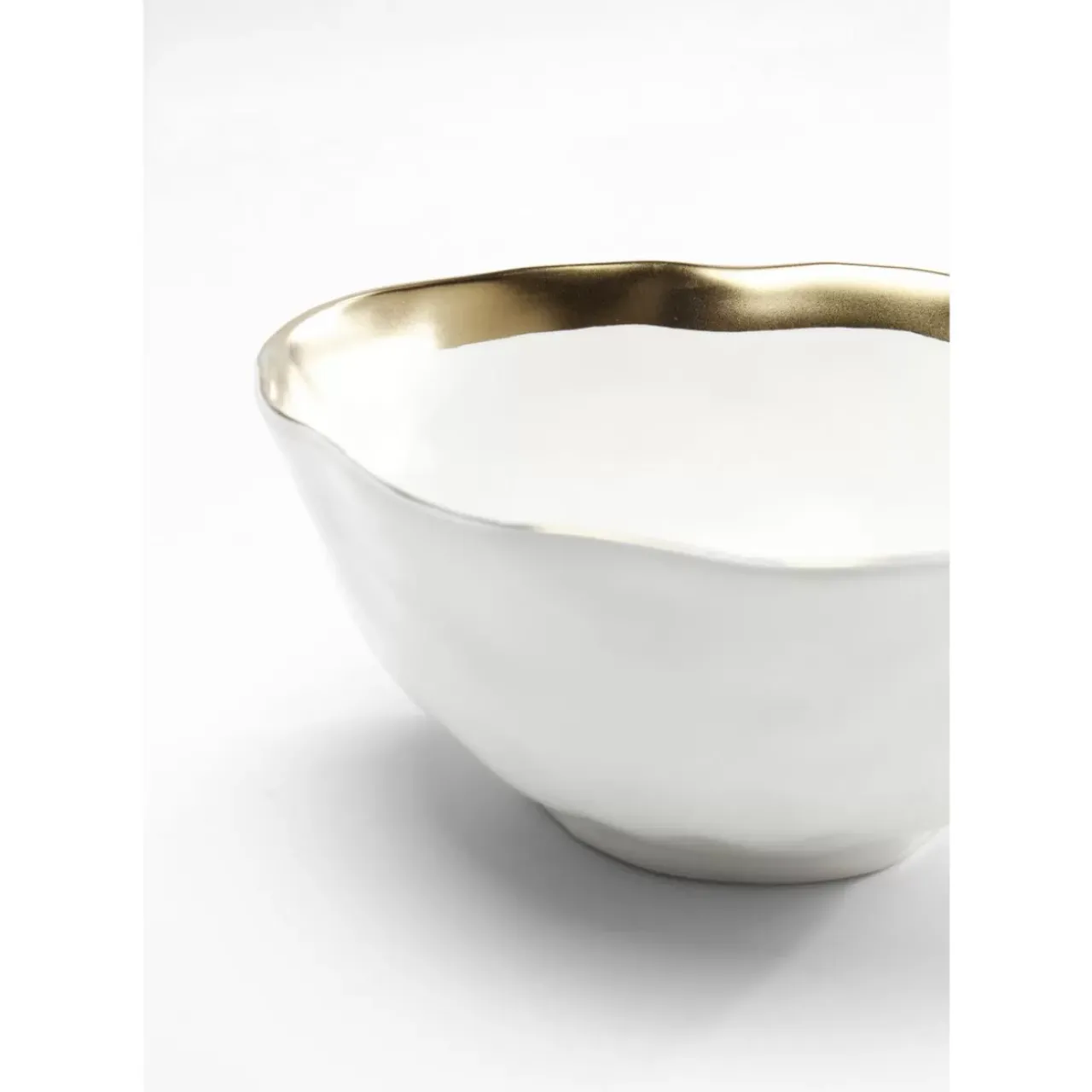 KARE Design Geschirr & Tischaccessoires-Muslischale Bell Weis O15Cm