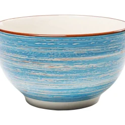KARE Design Geschirr & Tischaccessoires-Muslischale Swirl Blau O14Cm