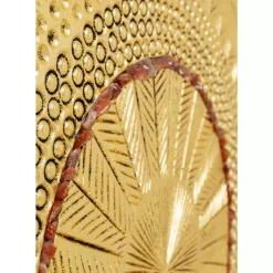 KARE Design Bilder-Objektbild Art Geometric Circle Gold 120X120Cm