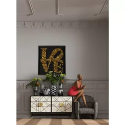 KARE Design Bilder-Objektbild Love Butterfly 90X90Cm