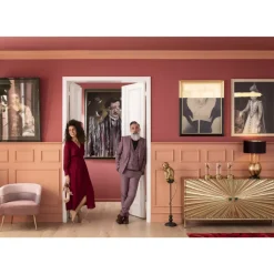 KARE Design Bilder-Olbild Frame Incognito Lady 100X80