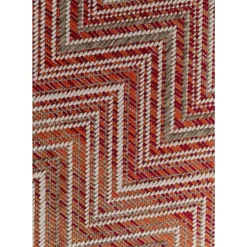 KARE Design Teppiche-Outdoor Teppich Zigzag Rot 160X230Cm