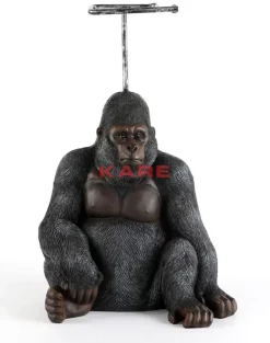 KARE Design Sonstiges & Zubehör Accessoires-Papierrollenhalter Sitting Monkey Gorilla 51Cm