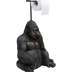 KARE Design Sonstiges & Zubehör Accessoires-Papierrollenhalter Sitting Monkey Gorilla 51Cm