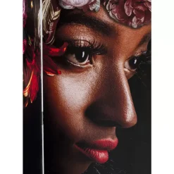 KARE Design Paravents-Paravent Flowery Shoulder Vs Bunch Flowers 120X180