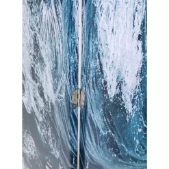 KARE Design Paravents-Paravent Triptychon Wave Vs Palms 120X180Cm