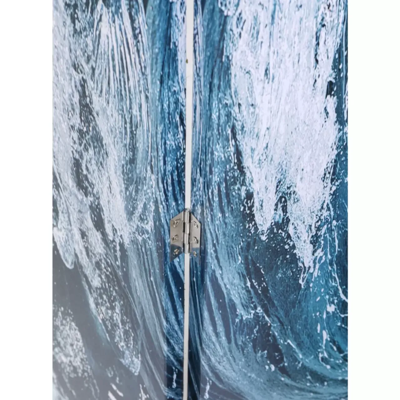 KARE Design Paravents-Paravent Triptychon Wave Vs Palms 120X180Cm