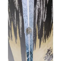 KARE Design Paravents-Paravent Triptychon Wave Vs Palms 120X180Cm