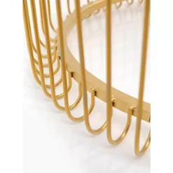 KARE Design Aufbewahrung & Ordnung-Pflanzenstander Wire Gold 44Cm