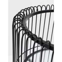 KARE Design Aufbewahrung & Ordnung-Pflanzenstander Wire Schwarz 57Cm