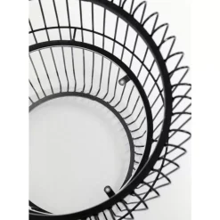 KARE Design Aufbewahrung & Ordnung-Pflanzenstander Wire Schwarz 57Cm
