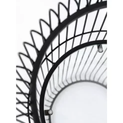 KARE Design Aufbewahrung & Ordnung-Pflanzenstander Wire Schwarz 70Cm