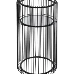 KARE Design Aufbewahrung & Ordnung-Pflanzenstander Wire Schwarz 70Cm