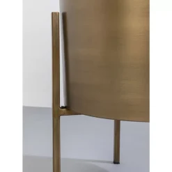 KARE Design Aufbewahrung & Ordnung-Pflanztopf Mynah Shiney Gold 50Cm