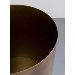 KARE Design Aufbewahrung & Ordnung-Pflanztopf Mynah Shiney Gold 50Cm