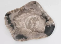 KARE Design Geschirr & Tischaccessoires-Platte Drakenhart Versteinertes Holz