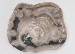 KARE Design Geschirr & Tischaccessoires-Platte Kristalmeer Versteinertes Holz