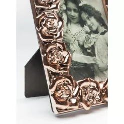 KARE Design Deko & Geschenkartikel-Rahmen Rosenbluten Rosegold 10X15Cm