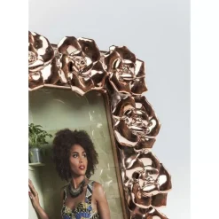 KARE Design Deko & Geschenkartikel-Rahmen Rosenbluten Rosegold 13X18Cm