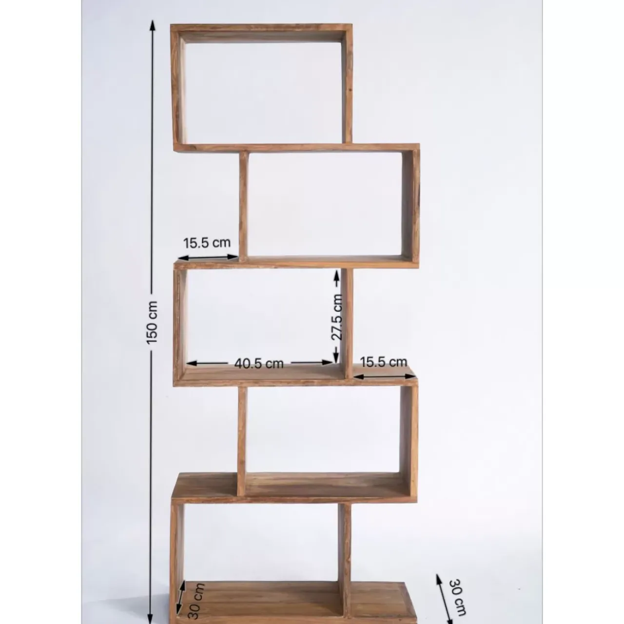 KARE Design Regale-Regal Authentico Zick Zack 150