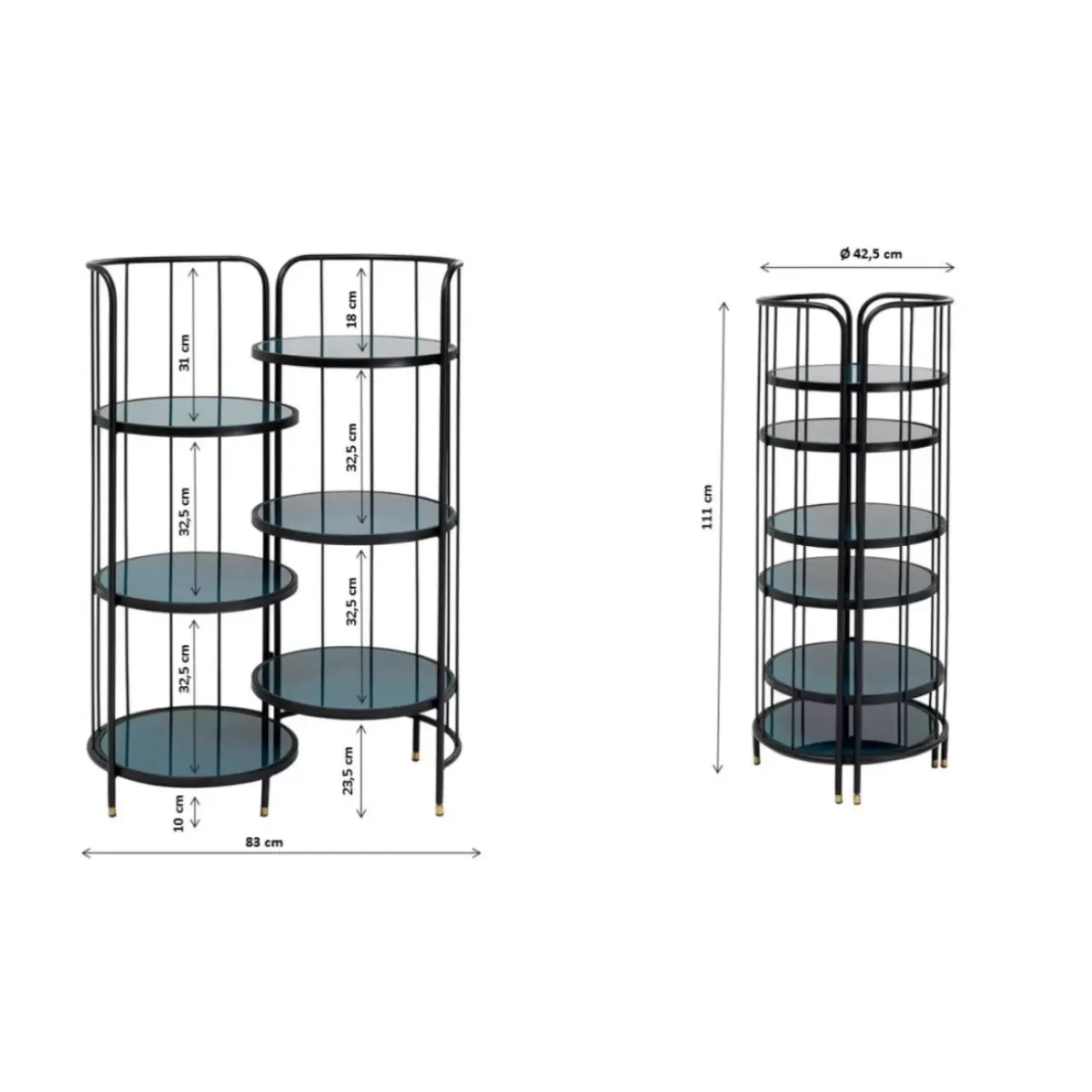 KARE Design Regale-Regal Bandeja 110