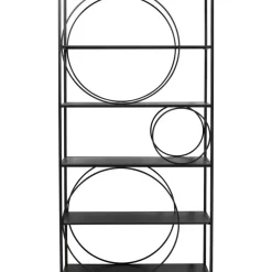 KARE Design Regale-Regal Circle Schwarz 100X200Cm