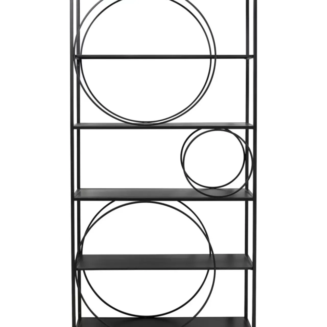 KARE Design Regale-Regal Circle Schwarz 100X200Cm