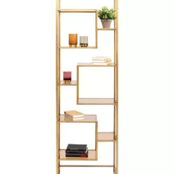 KARE Design Regale-Regal Loft Gold 195X60