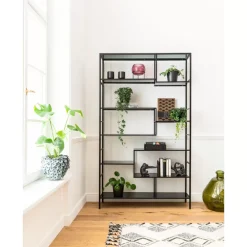 KARE Design Regale-Regal Loft Schwarz 195X115