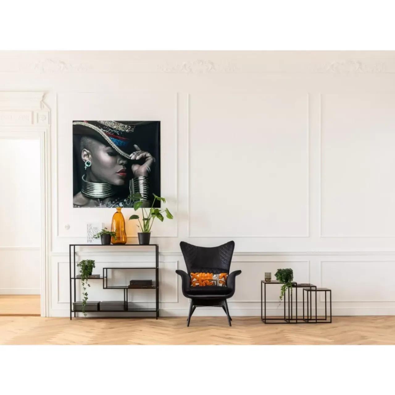 KARE Design Regale-Regal Loft Schwarz 100X115