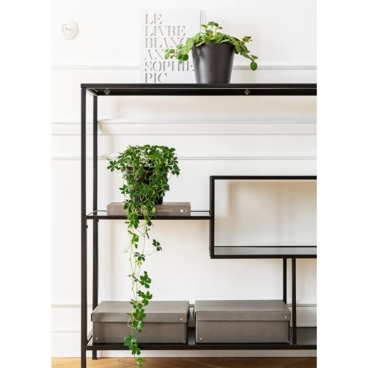 KARE Design Regale-Regal Loft Schwarz 100X115