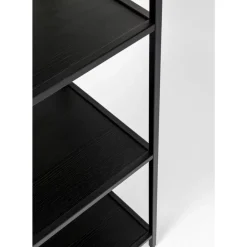 KARE Design Regale-Regal Loftie Schwarz 77X185Cm