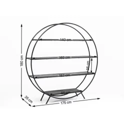 KARE Design Regale-Regal Mason Round