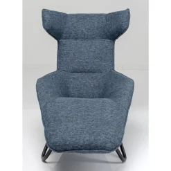 KARE Design Sessel-Relaxsessel Granada Dunkelblau