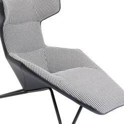 KARE Design Sessel-Relaxsessel Granada Schwarz Weiss
